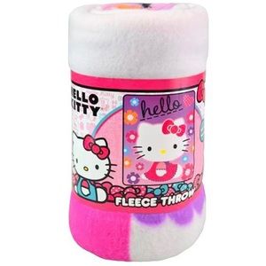 Hello Kitty Sanrio Throw Blanket 40" x 50"
